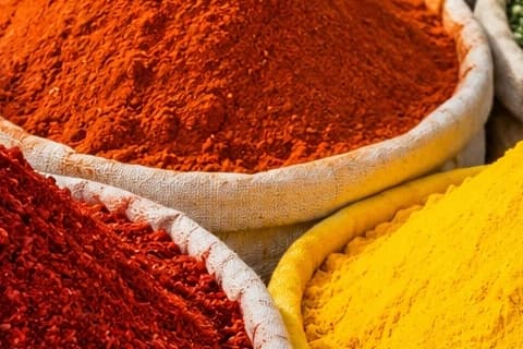 Spice market stall, original JPG at 100%