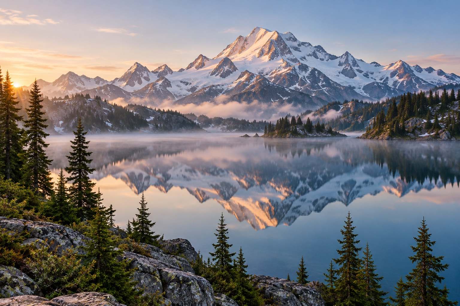 Landscape photo compressed to under 200 KB